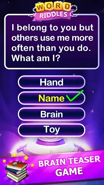 Word Riddles - Offline Word Ga [MOD: открыты все уровни без рекламы] Screenshot 3