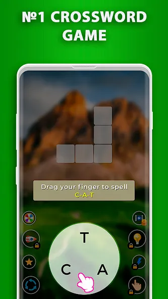 WOW 2: Word Connect Game [MOD: безлимитные подсказки и открыты все уровни] Screenshot 1