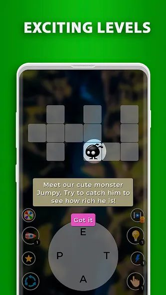 WOW 2: Word Connect Game [MOD: безлимитные подсказки и открыты все уровни] Screenshot 3