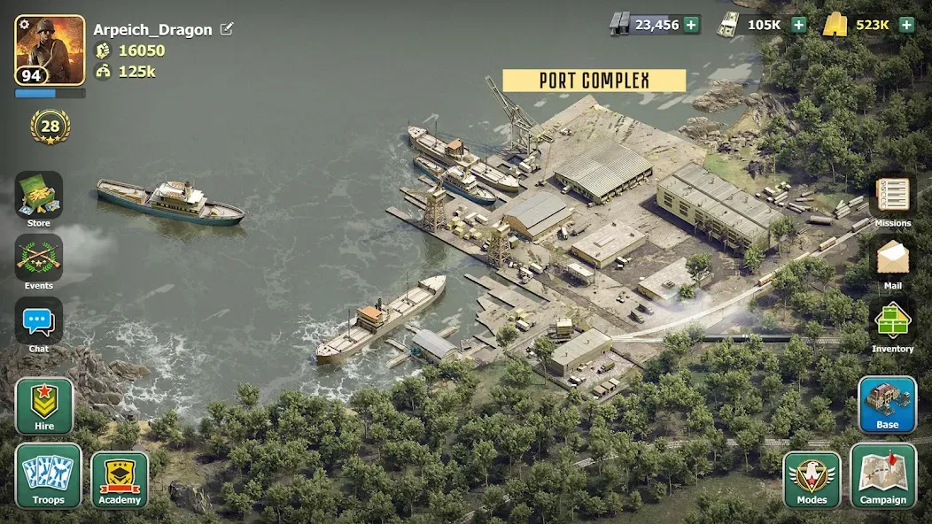 Heroes of Wars: WW2 Battles (2 [MOD: безлимитные ресурсы и усиленная армия] Screenshot 4