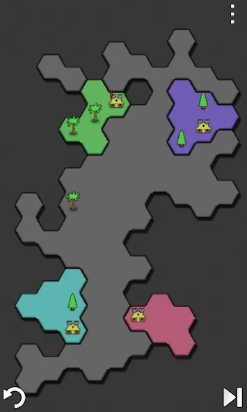 Antiyoy Classic [MOD: безлимитные ресурсы и открыты все уровни] Screenshot 1