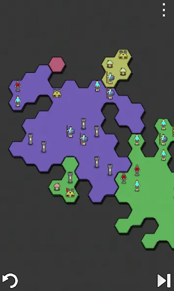 Antiyoy Classic [MOD: безлимитные ресурсы и открыты все уровни] Screenshot 3