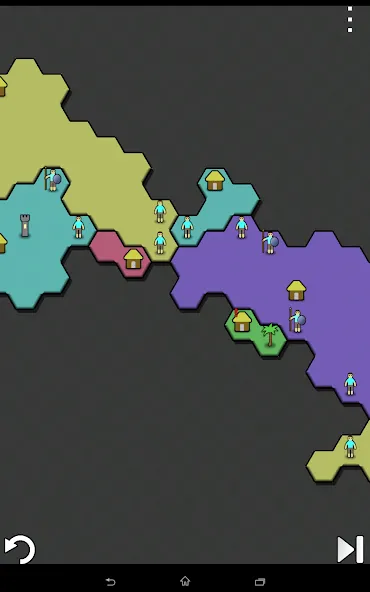 Antiyoy Classic [MOD: безлимитные ресурсы и открыты все уровни] Screenshot 5