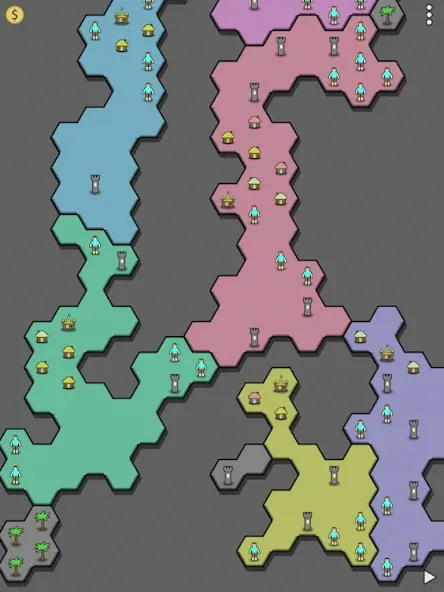 Antiyoy Online [MOD: много золота и все уровни открыты] Screenshot 3