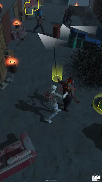 Zombie Assassin! [MOD: безлимитные деньги и патроны] Screenshot 1