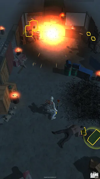 Zombie Assassin! [MOD: безлимитные деньги и патроны] Screenshot 3