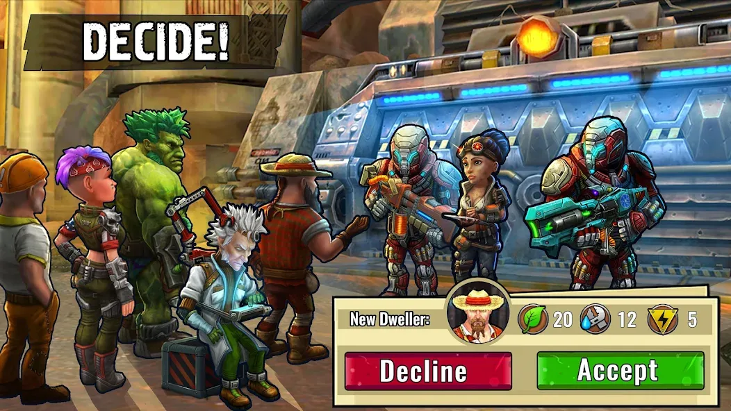 Shelter War: Zombie Games [MOD: безлимитные ресурсы и оружие] Screenshot 5