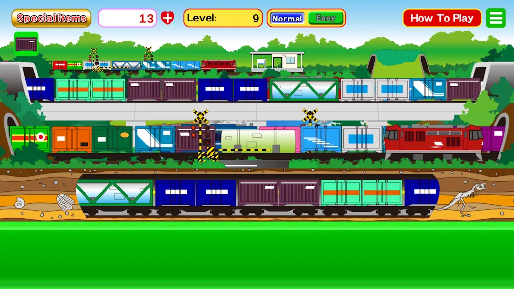 Train Zoom-Zoom [MOD: безлимитные деньги и открыты все поезда] Screenshot 5